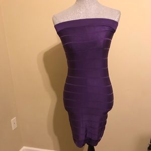 French connection purple dress